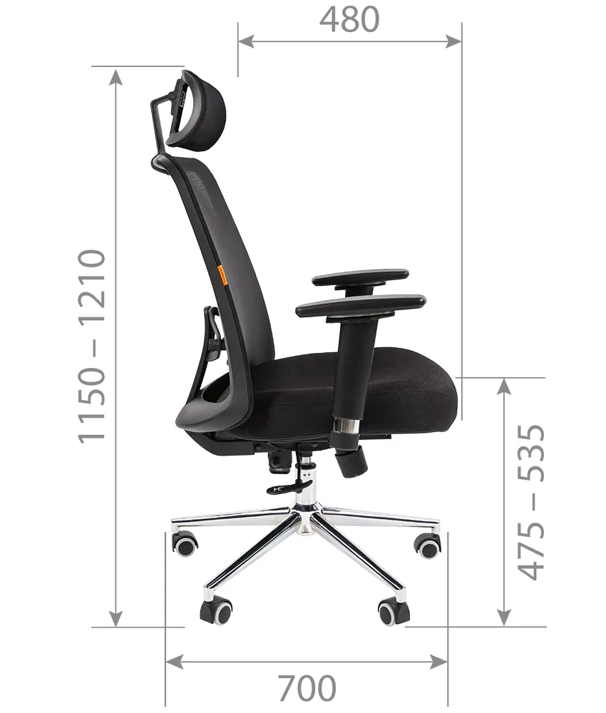 Кресло для руководителя TAIPIT 535 LUX фото 5