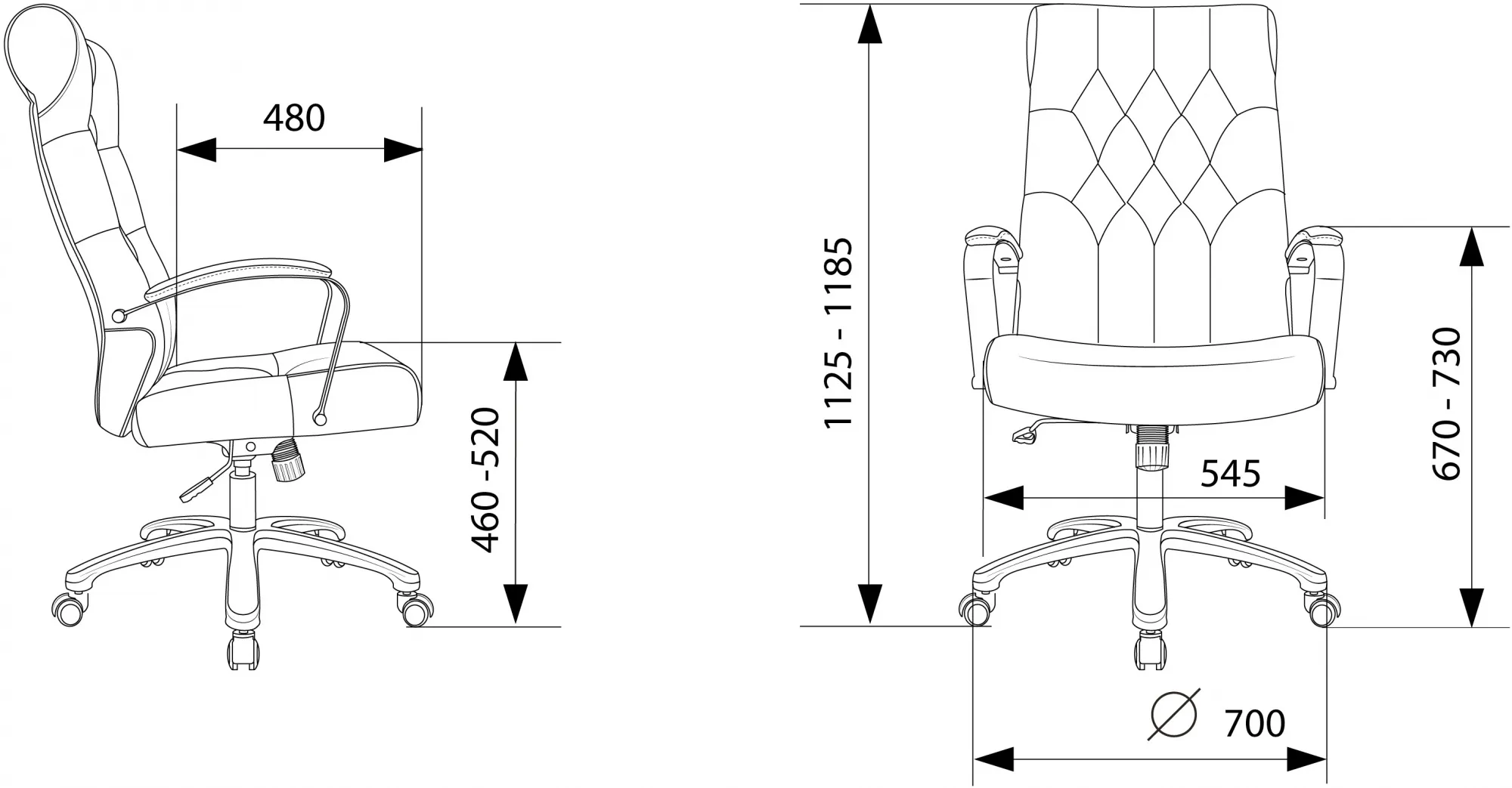 Кресло для руководителя Бюрократ T-9928SL фото 7