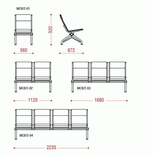 Четырехместная секция Aero БП фото 2